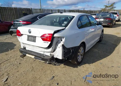 2012 Volkswagen Jetta 2.5L Se from USA, damaged, VIN 3VWDP7AJ4CM086683